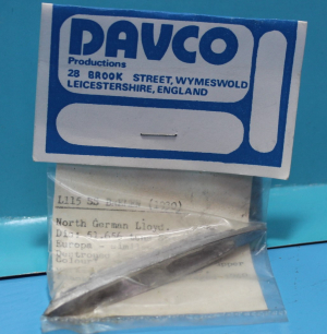 Passagierschiff SS Bremen (1 St.) D Davco-Skytrex L115 1:3000